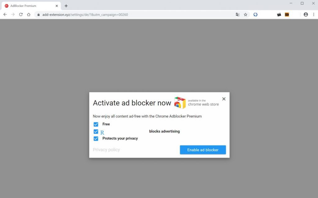 how to remove add to browser xyz from