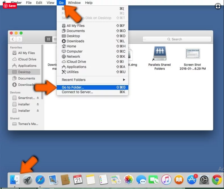 desktop mac move files