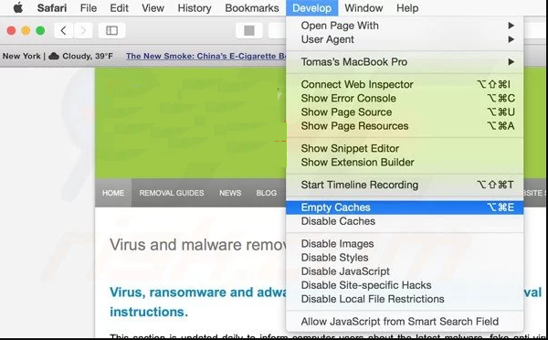 feed.chunk app virus mac safari