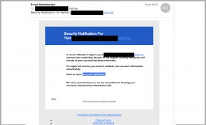 Webmail Email Scam