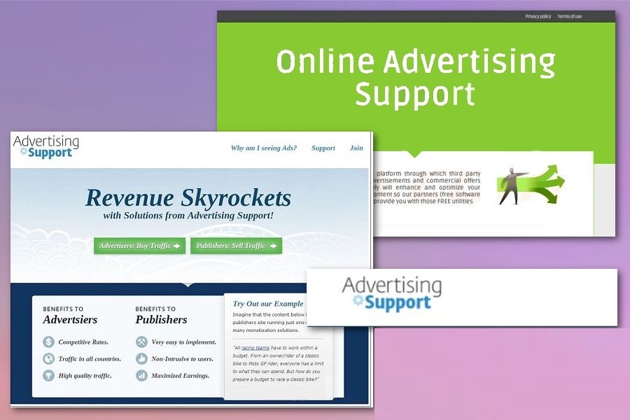 Online Advertising Support ads