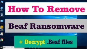 Beaf ransomware
