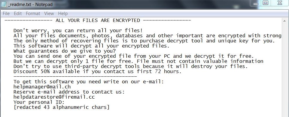 FDCZ ransomware