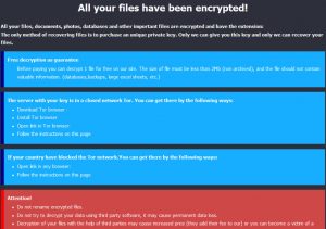 Decryptmyfiles Ransomware