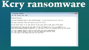 Kcry ransomware