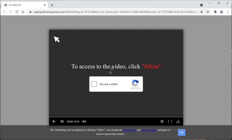 Remove Tterismyperson.xyz: Avoid Intrusive Ads - Malware Guide